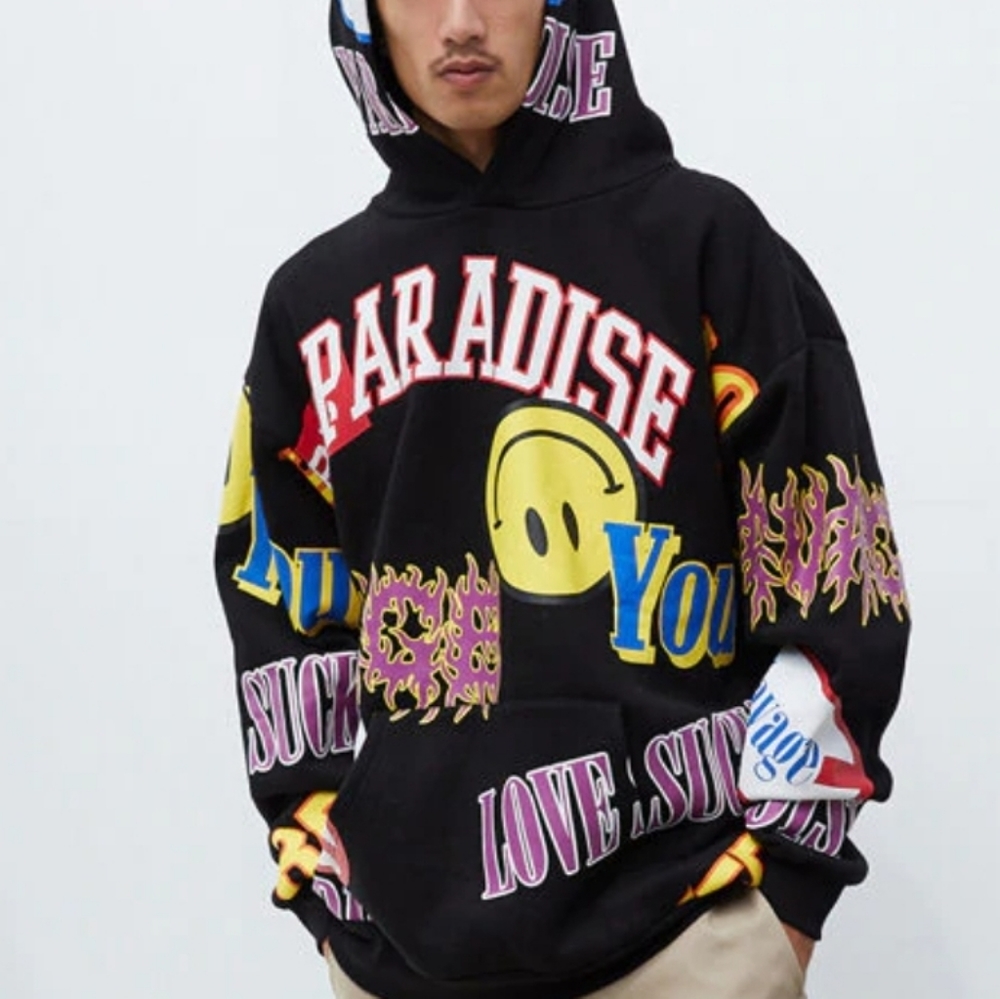 PacSun Sticker Slap Hoodie